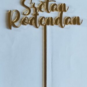 Toper za tortu Rođendan